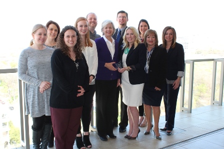 Alzheimer’s Association – North Central Texas Chapter Presents Award To The Stayton At Museum Way For Annual Support Of Cowtown Marathon ALZ Stars Team