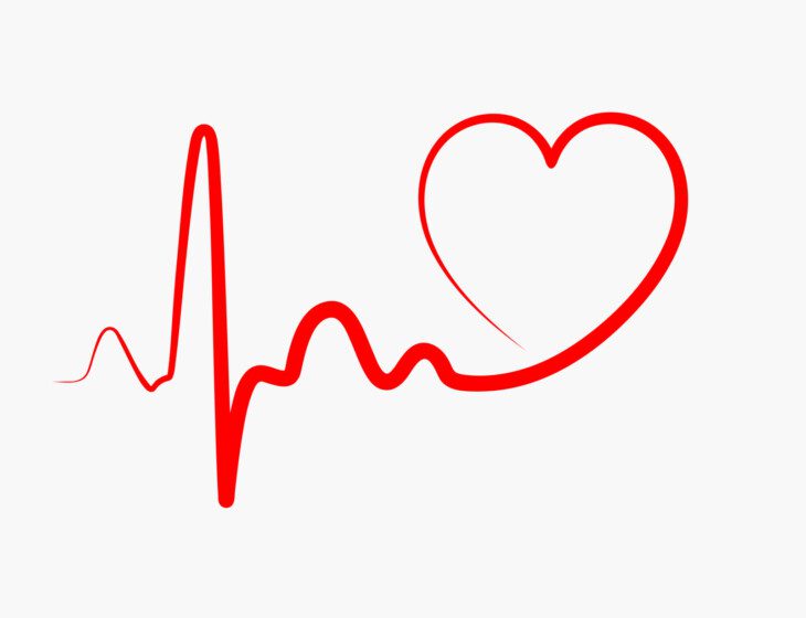 heartbeat into a heart icon